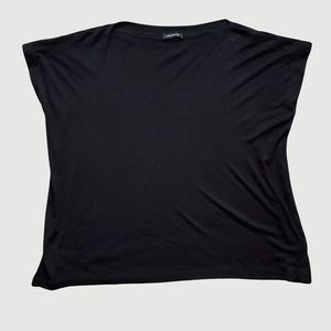 Jones NY Boxy Cap Sleeve Tee